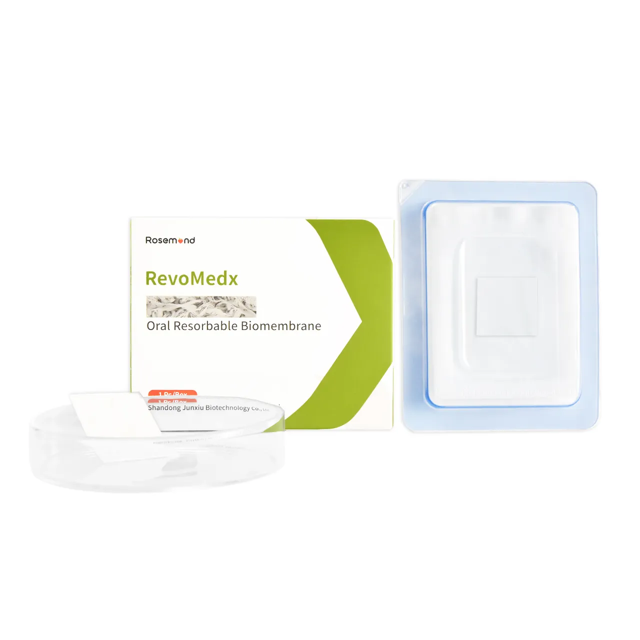 Rosemond RevoMedx Oral Resorbable Biomembrane (Collagen for GBR/GTR)