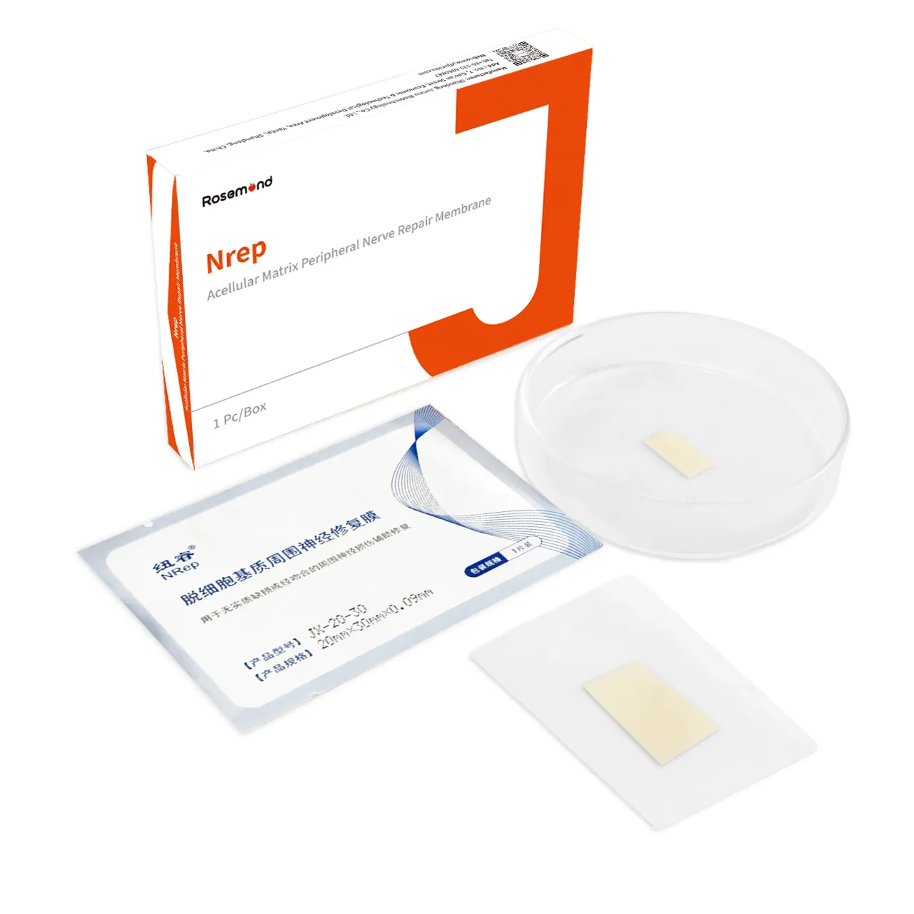 Rosemond Nrep Acellular Matrix Peripheral Nerve Repair Membrane - Image 2