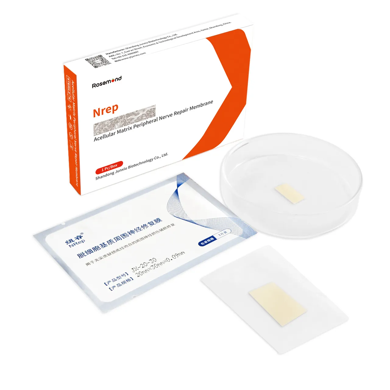 Rosemond Nrep Acellular Matrix Peripheral Nerve Repair Membrane - Image 5